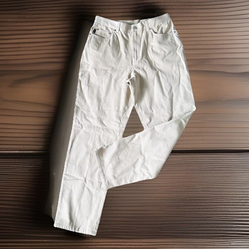 Lauren Ralph Lauren Khaki Chino Pants Sz 14 Old Money Capsule Preppy Straight